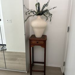 Elegant Accent Table / Plant Stand with Drawer