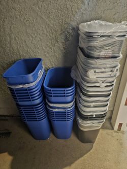 29Qt Trash Bins