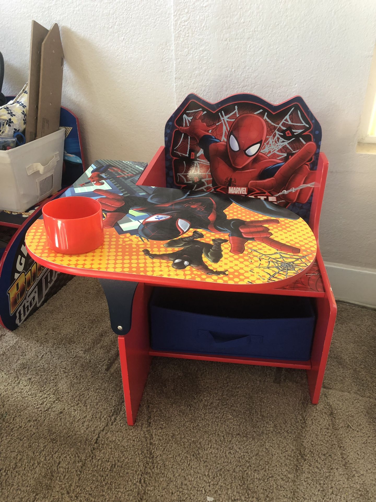 Spider-Man kids desk