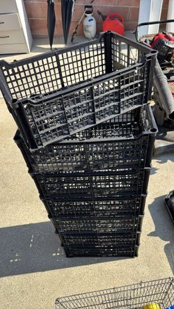 Small black plastic container good condition $1 each