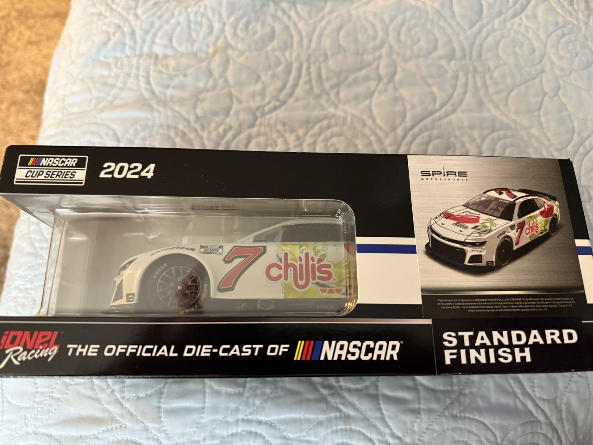 Corey Lajoie Autographed 2024 Chili’s “Catch a ‘Rita” 1:24 Nascar Diecast