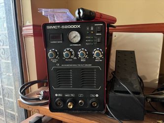 SIMCT-5200DX DC Inverter MMA/TIG/Cut Welder