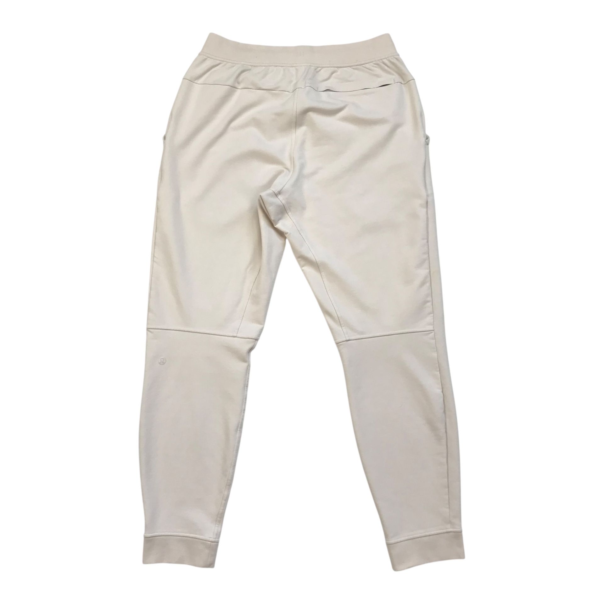 Lululemon City Sweat Joggers Mens Medium M Cream Pants Sweatpants Athletic Gym