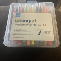 Watercolor Brush Markers 