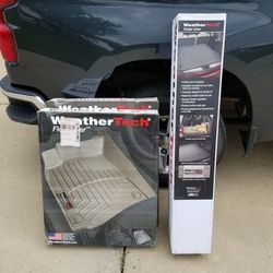 Brand NEW WeatherTech, 1st Row, 2nd Row, and Cargo Liner.  All 3 are Black,  All 3 are in Original Unopened Boxes.  