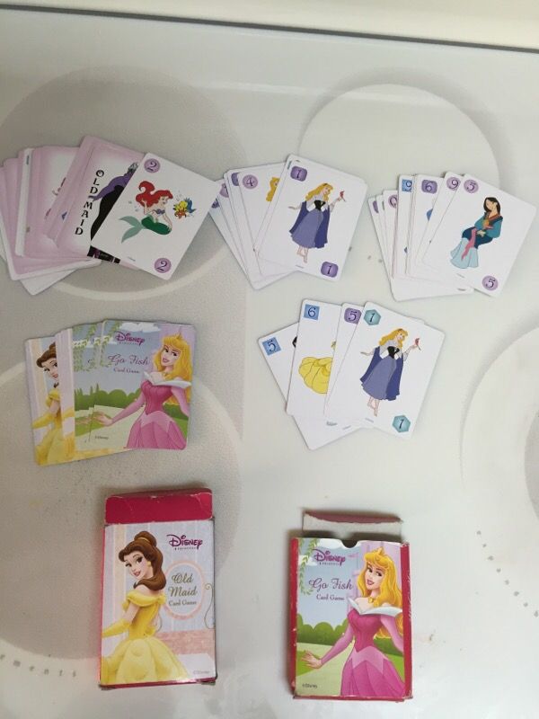Princess card games.