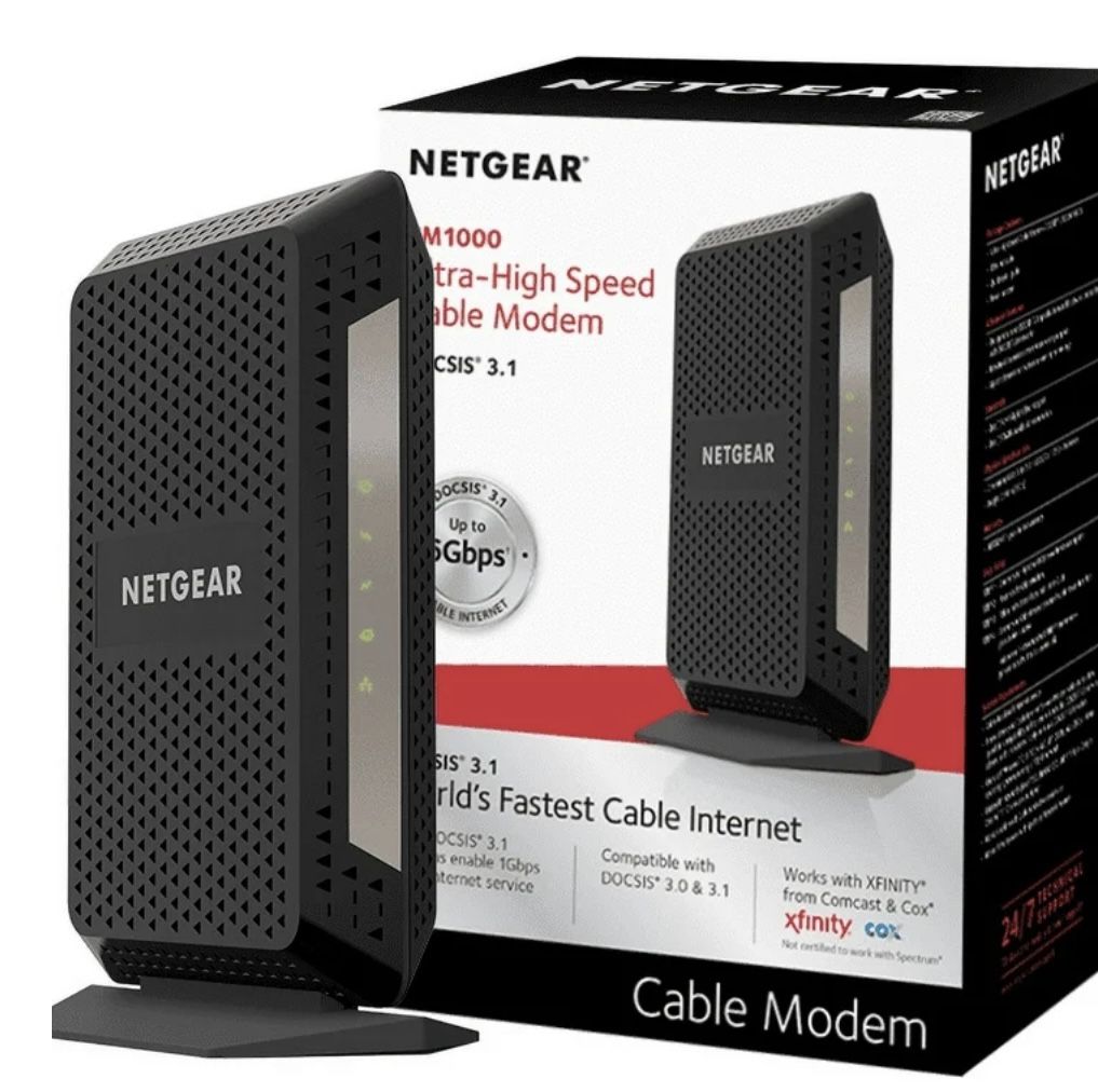 NETGEAR Ultra-High Speed Cable Modem – DOCSIS 3.1