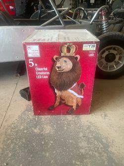 The lion from Rudolph