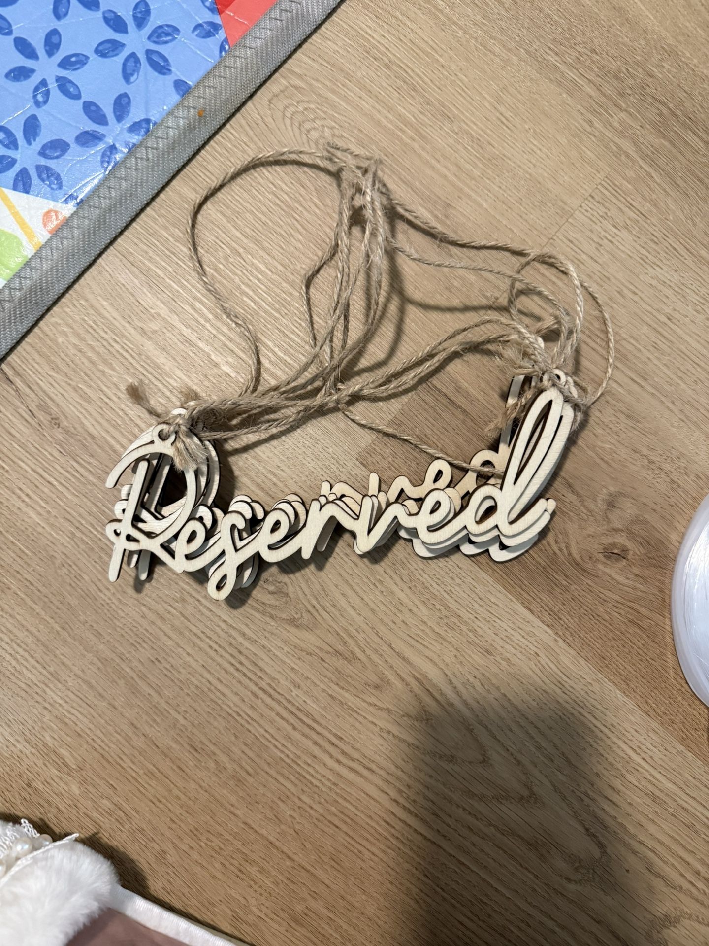 Reserved Signs