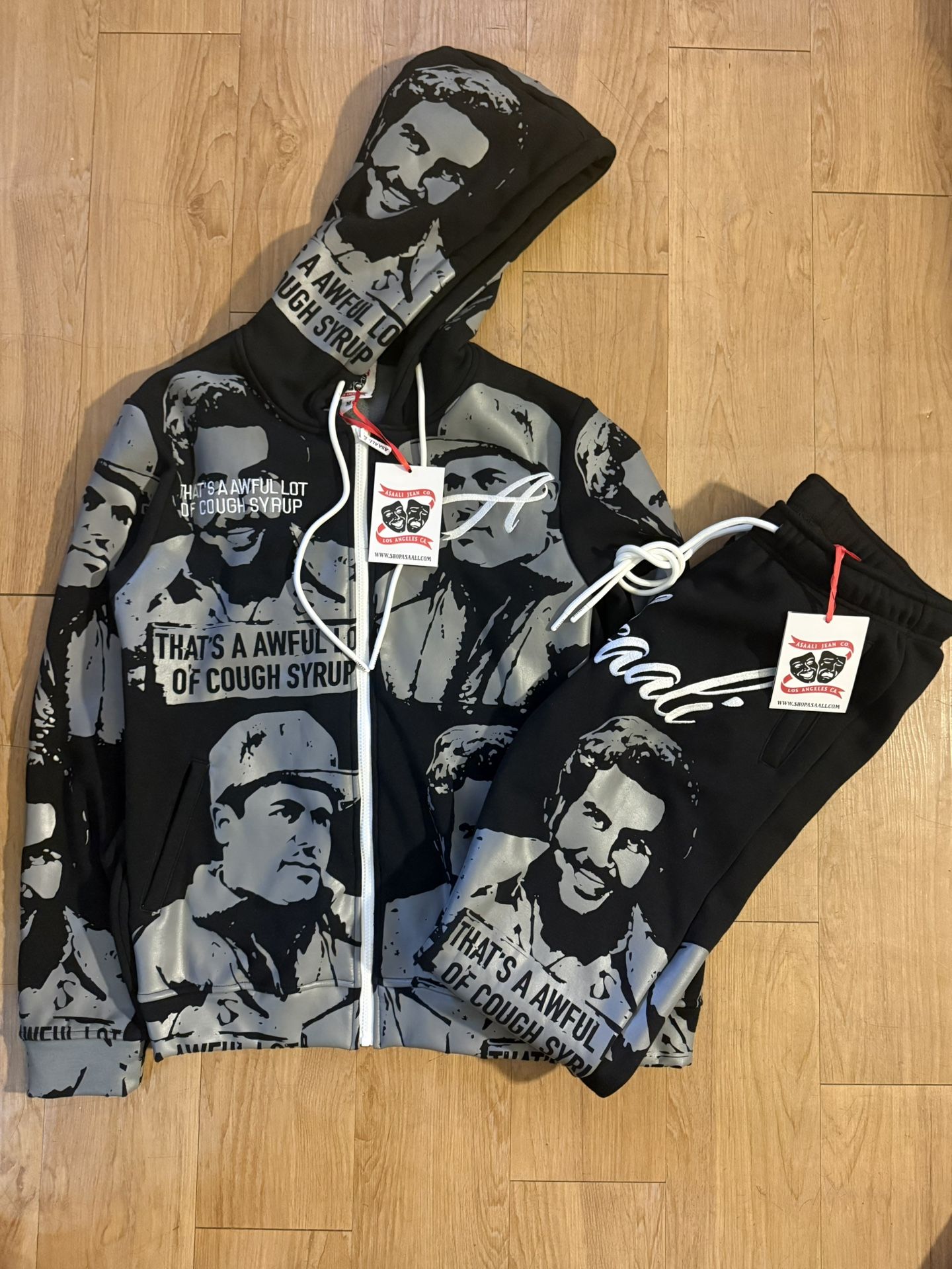 Asaali X awful Lot Of Cough Syrup Sweatsuit 