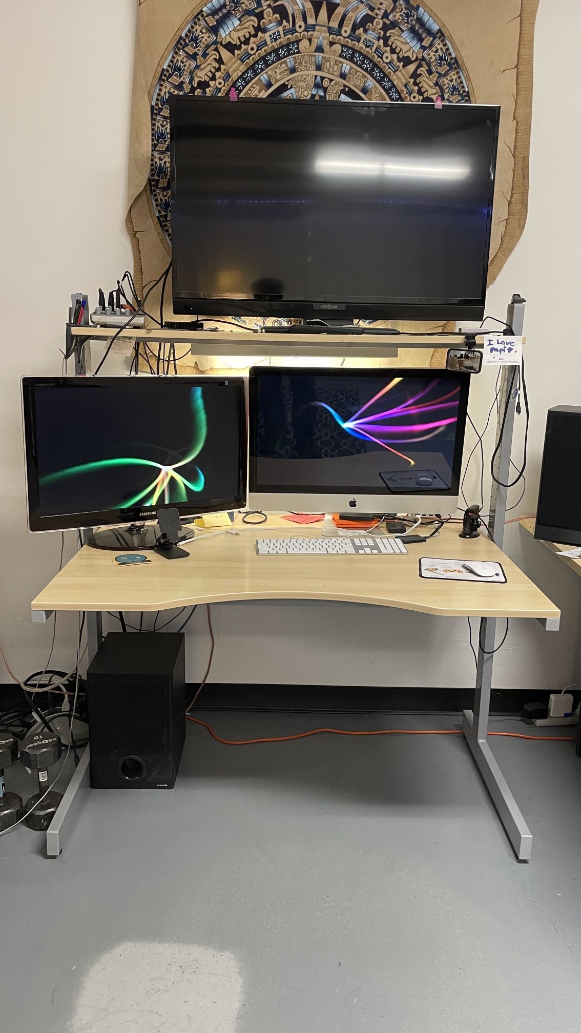 Ikea working desk bench