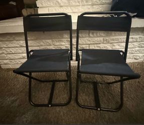 Set of 2 mini Folding Chairs for kids