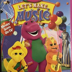 BARNEY Let’s Make Music (DVD-2006)