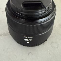 Nikkor Z 40mm F2
