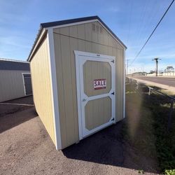 Pay in full or with payments! 8x12 shed