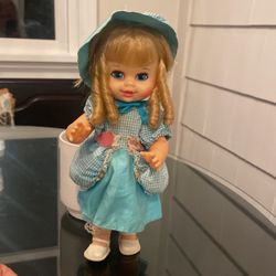 Vintage Mattel 1967 Baby Small Talk Little Bo Peep Doll