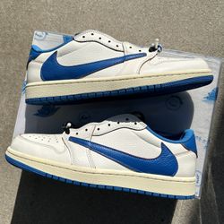 Jordan 1 Low OG Fragment X Travis Scott Military Blue