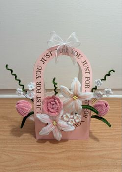 Pipecleaner Flowers Just For You Box 💗