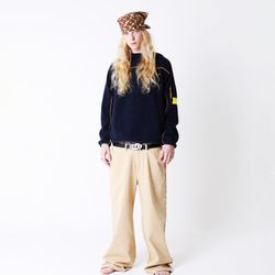 AFB SUPER BAGGY STUDDED PANTS - SIZE XL