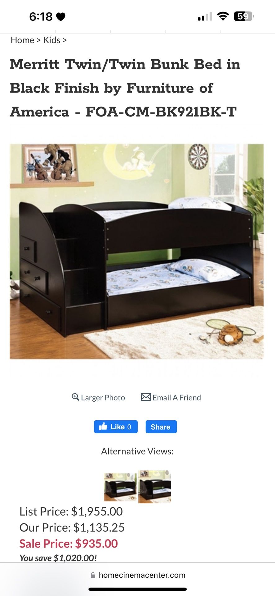 Twin Loft Bed 