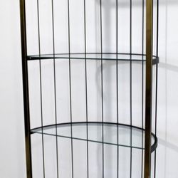 Mid Century Birdcage Shelf