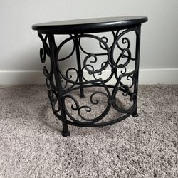 Hobby Lobby Style Black Accent Table 