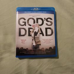 GOD'S NOT DEAD BLU-RAY + COMBO PACK WHAT DO YOU BELEIVE ? - BREAK OUT HIT !