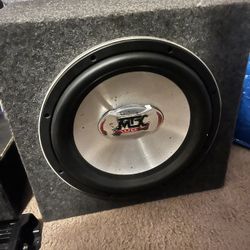 Mtx 12” Sub & Amp