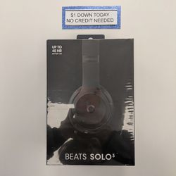 Beats Solo 3 Wireless On Ear Headphones NEW - Pay $1 Today To Take It Home And Pay The Rest Later! 