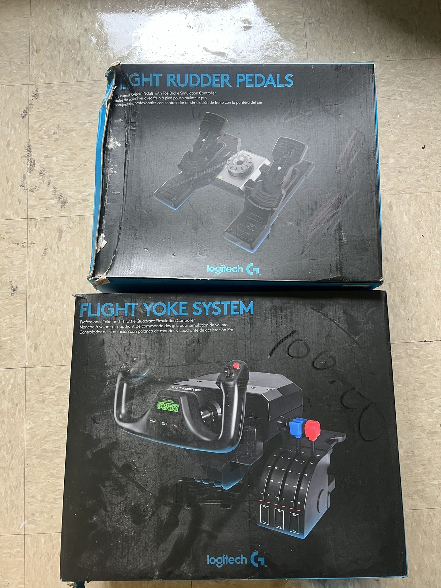 Flight simulator setup for sell (never used)