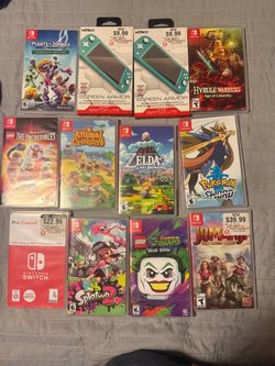Nintendo Lite & logitech g cloud