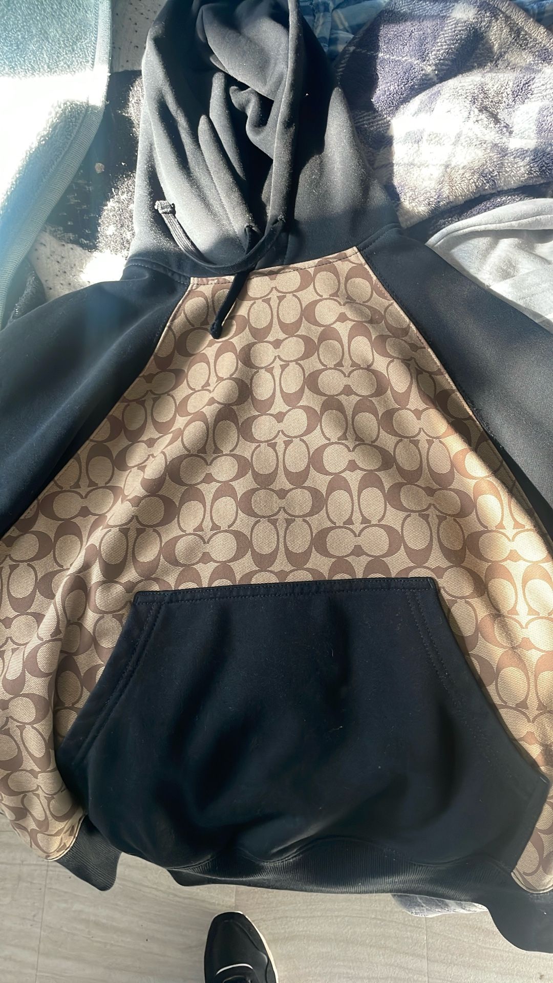 Mid Size Coach Hoodie fits Like A Large!