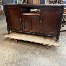 Walnut  Console 