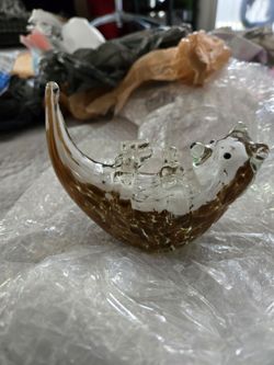 Glass blown otter!
