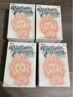 Labubu The Monster Big Into Energy Plush-Happiness