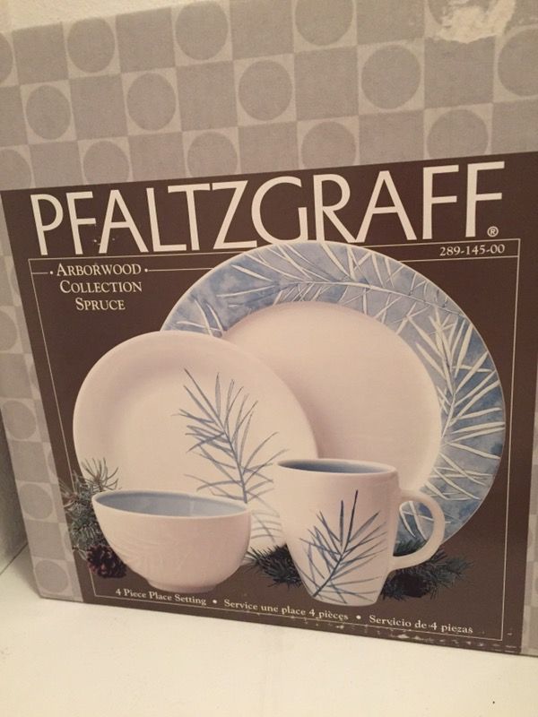 pfaltzgraff 4 piece place setting