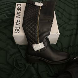 DREAM PAIRS Women's Knee High Riding Boots