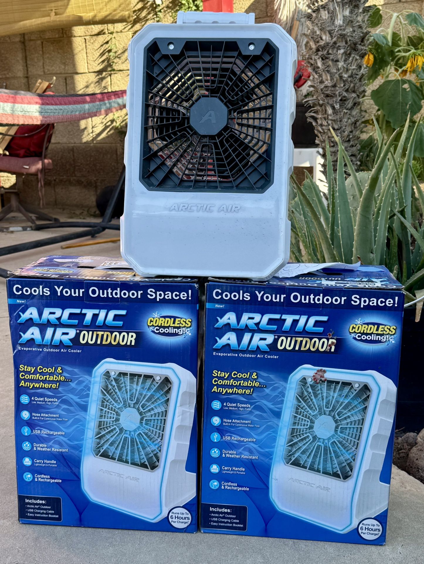 3 Portable Air Cooler New 