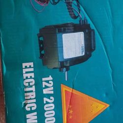 Electric Winch For Off Road Car - 12V - Needs To Go ASAP,  Good Deal