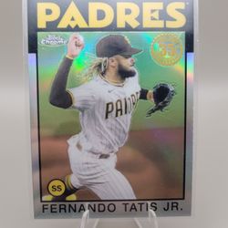 2021 Topps Chrome Fernando Tatis Jr Refractor