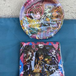 Monster High Birthday Party Supplies 40 pk