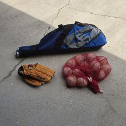 Softball Bat/glove/ball Bundle