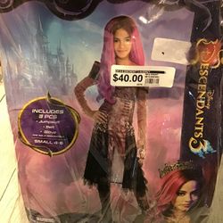 Disney Descendants Audrey Girls Costume Size Small 4-6 NEW