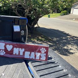 I love my cats picture sign Add your own pictures to the words I love my cats brand new never been used.