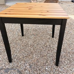 Modern wooden tables 