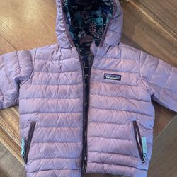 Patagonia Reversible down Jacket Size 12m EUC