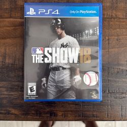 PS4 Game The Show 18 