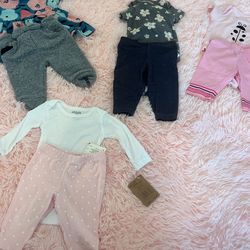 Baby Girl Clothes Size 0/3 Months
