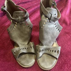 High Heel Open Toe Shoes 