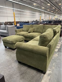 New green sectional